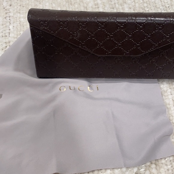 Gucci clear lens reading glasses with case - Picture 6 of 8